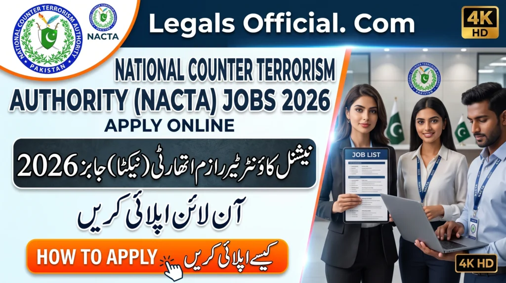National Counter Terrorism Authority NACTA Jobs 2026