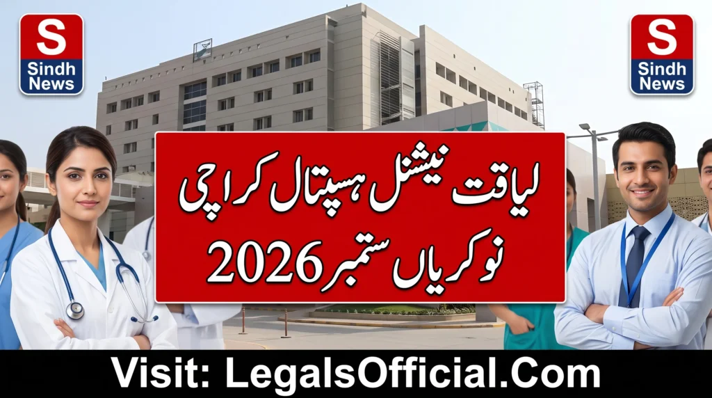 Liaquat National Hospital Karachi Jobs September 2026 Apply Online