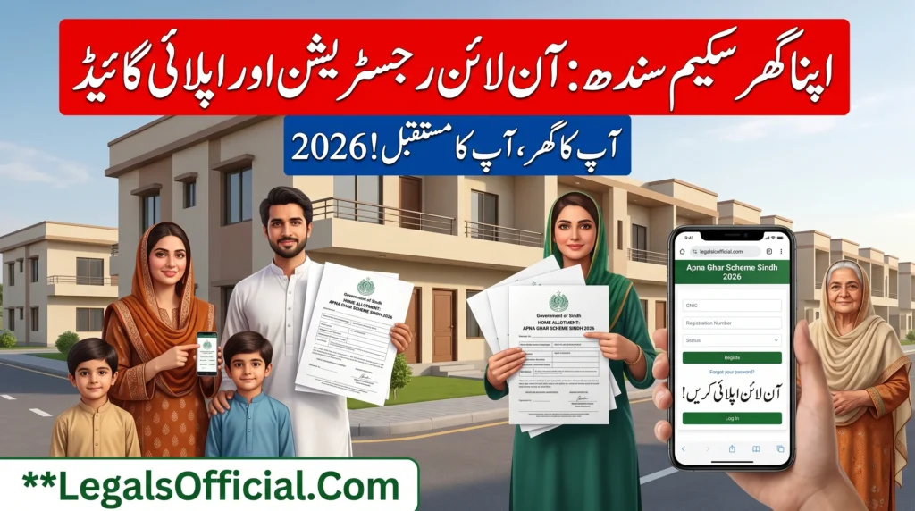 Apna Ghar Scheme Sindh Online Registration & Apply Guide