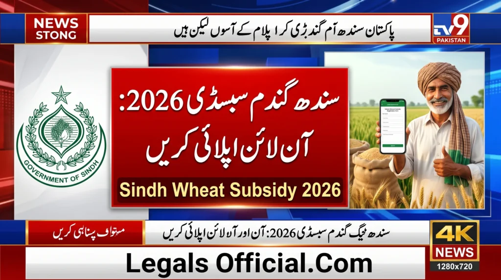 Sindh Wheat Subsidy 2026: Apply Online