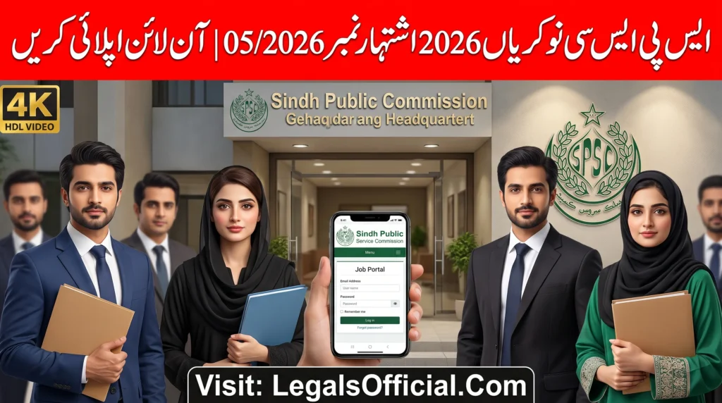 SPSC Jobs 2026 Advertisement No. 05/2026 Apply Online