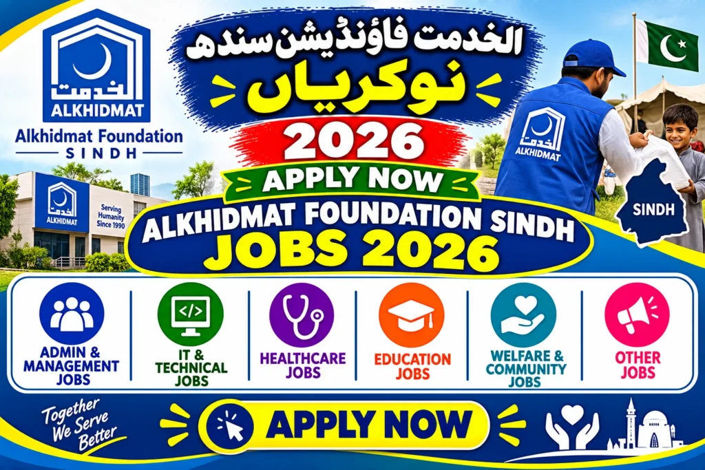 Alkhidmat Foundation Jobs Sindh
