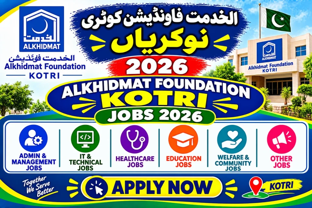 Alkhidmat Foundation Kotri Jobs