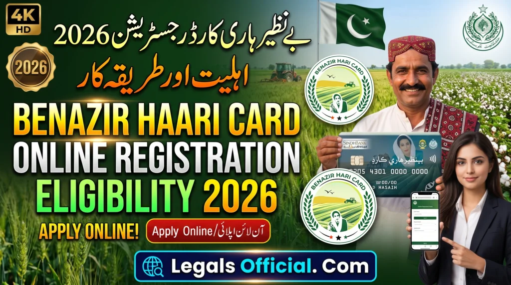 Benazir Haari Card Online Registration Eligibility 2026