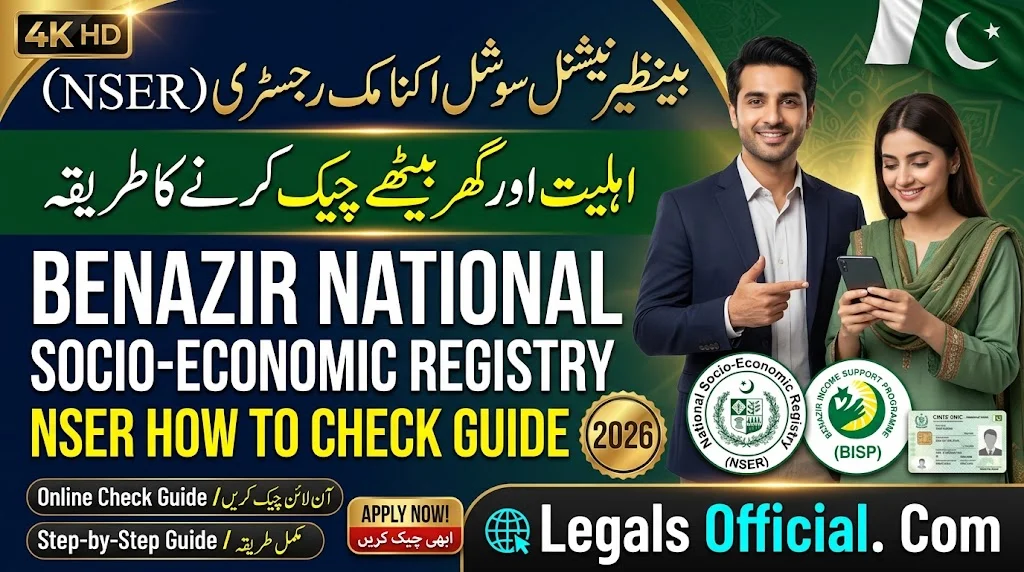 Benazir National Socio-Economic Registry NSER How To Check Guide