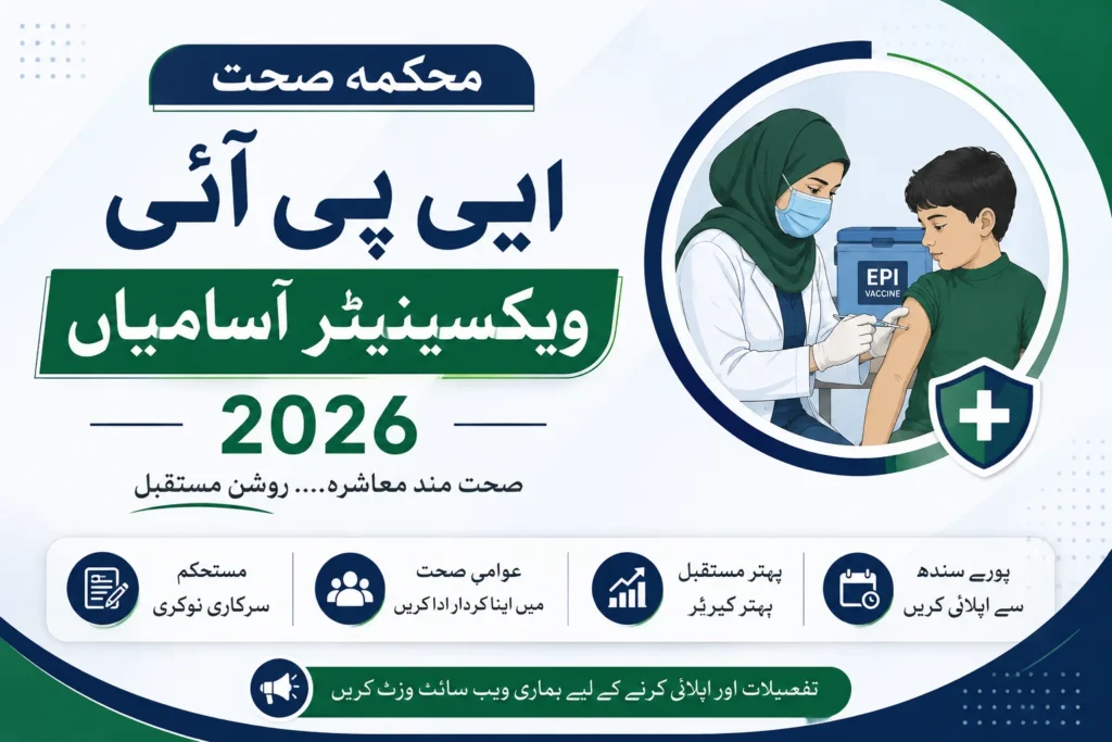 EPI Vaccinator Jobs