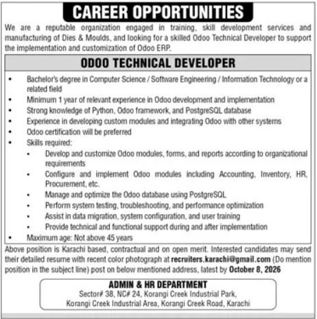 Government Organization Karachi Jobs 2026