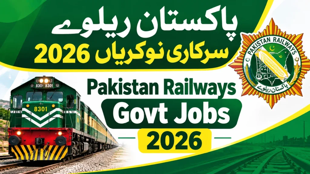 Pakistan Railways Govt Jobs 2026