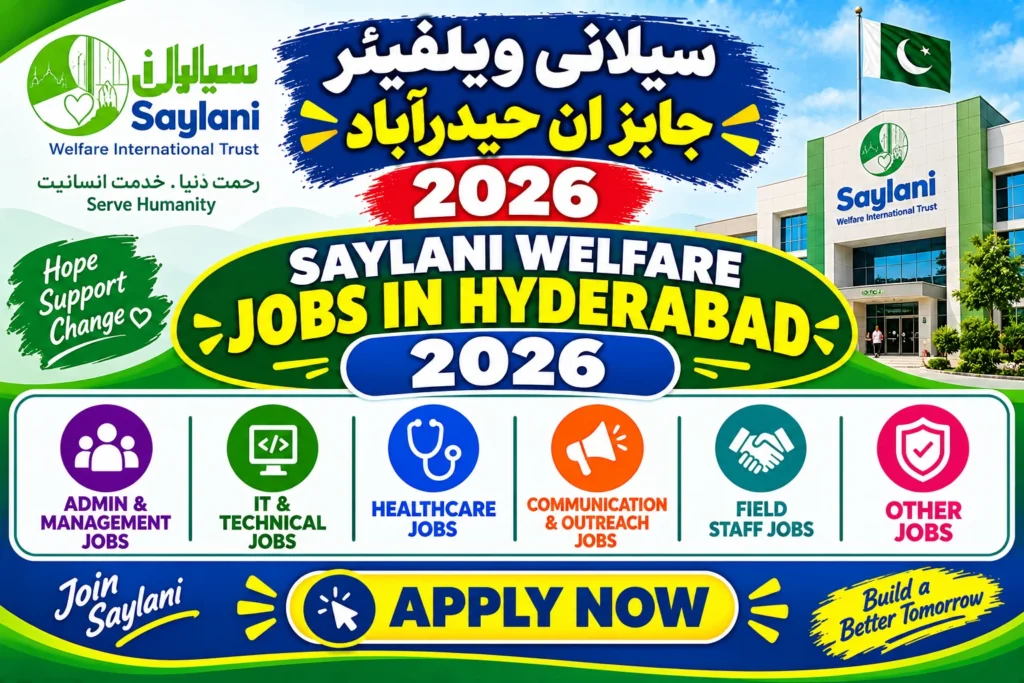 Saylani Welfare Jobs Sindh