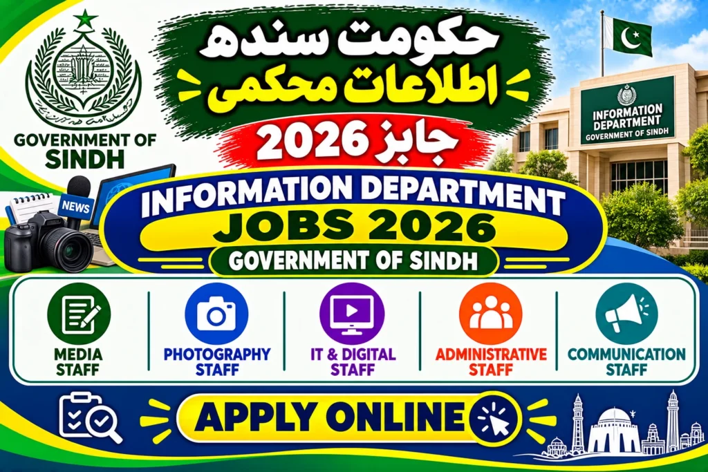 Sindh Information Department Jobs