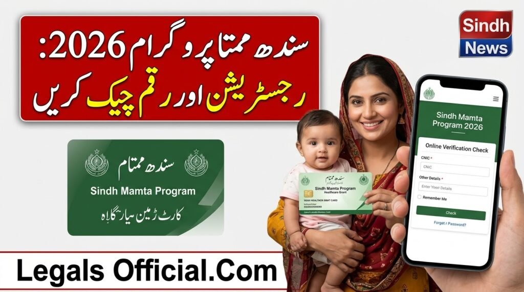 Sindh Mamta Program 2026 Check Payment And Registration