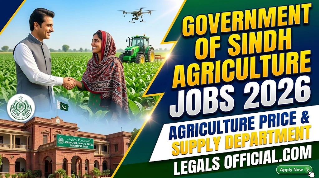 Agriculture Price and Supply Department Government of Sindh Jobs 2026