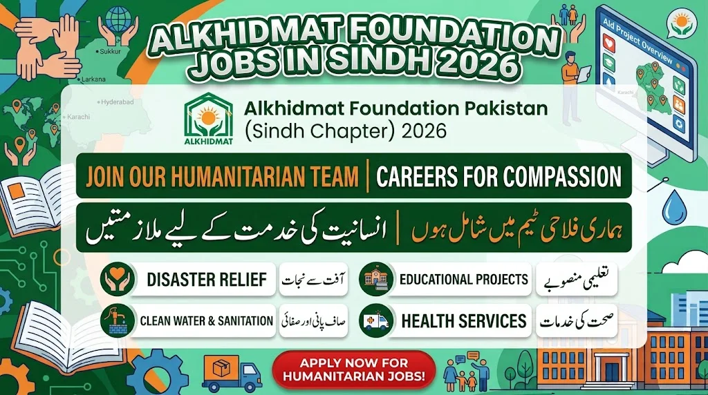 Alkhidmat Foundation Jobs Sindh