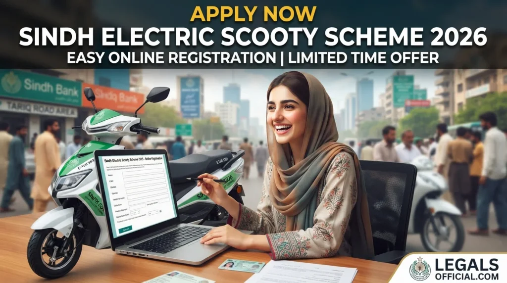 Apply for Sindh Electric Scooty Scheme 2026