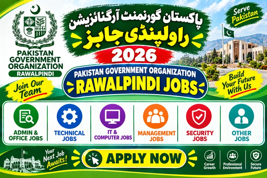 Government Organization Rawalpindi Jobs