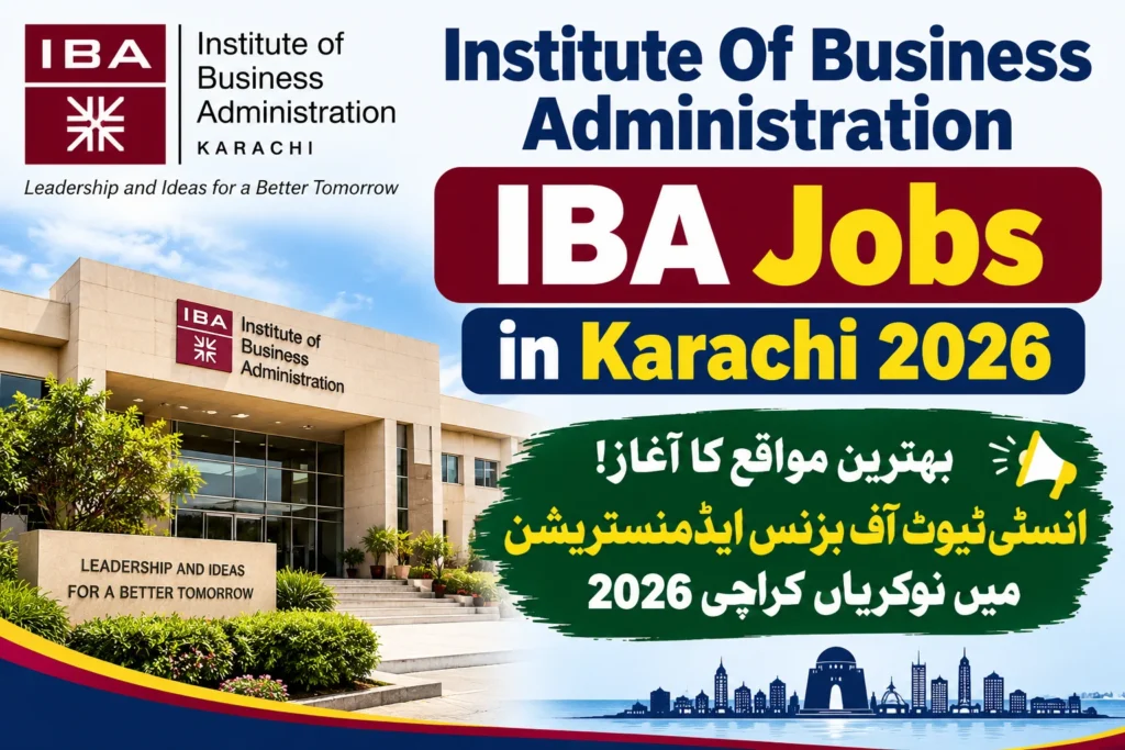 IBA Jobs in Karachi