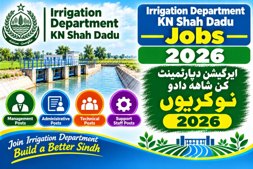 Irrigation Department KN Shah Jobs