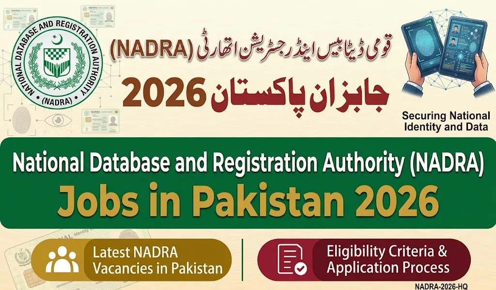 NADRA Jobs Career
