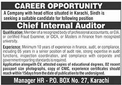 Private Company Accounting Jobs in Karachi 2026