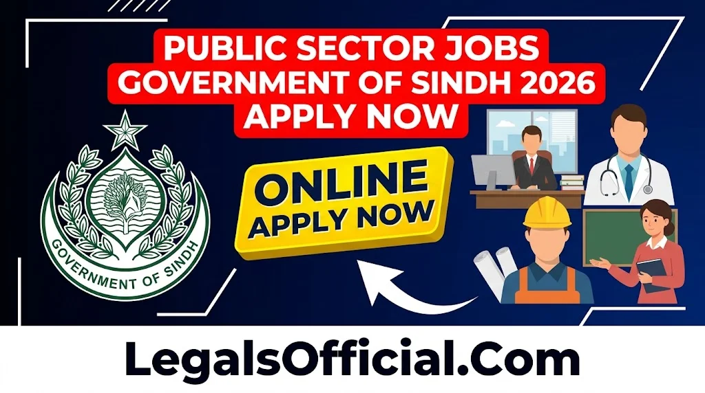 Public Sector Jobs Government Of Sindh 2026 Apply Now