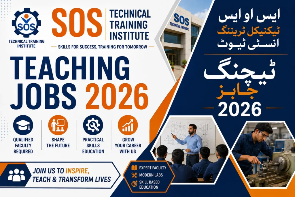 SOS Technical Training Institute Jobs