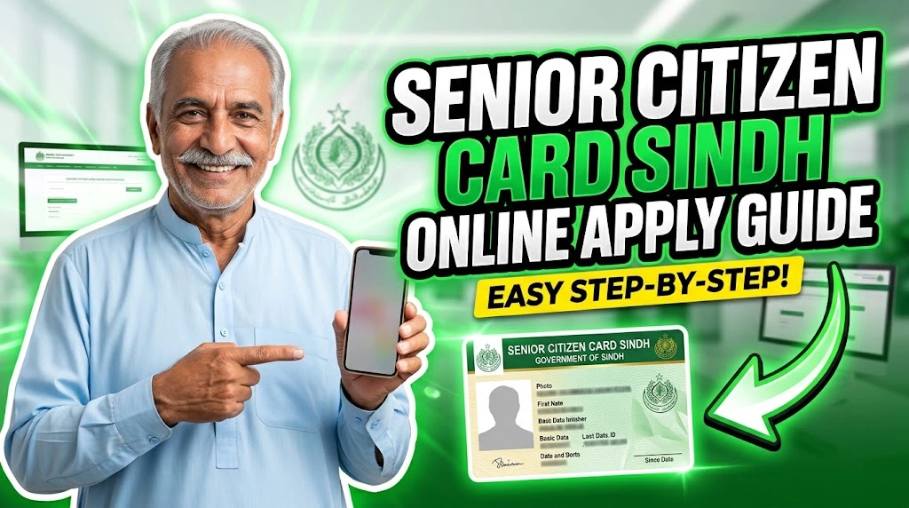 Senior Citizen Card Sindh Online Apply Guide