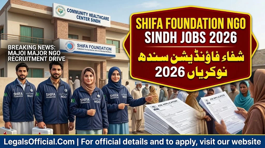 Shifa Foundation NGO Sindh Jobs 2026