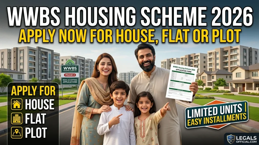 WWBS Housing Scheme 2026: Apply for House, Flat or Plot